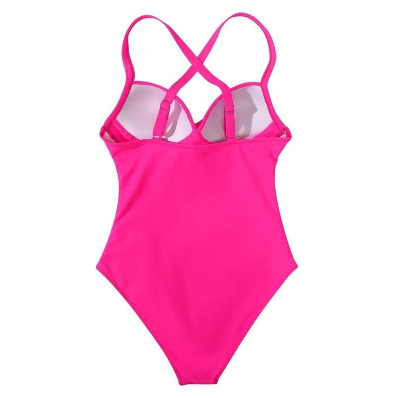 Maillot de bain une pièce sexy ajouré pour femme, push-up, grande et petite poitrine, amincissant, croisé devant, pour femmes_voghion.com