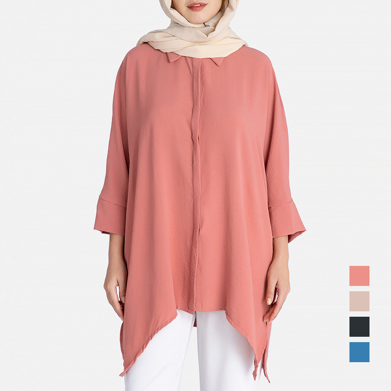 Damenbekleidung in Übergröße, unregelmäßige Hemden für Damen, neue Oberteile_voghion.com