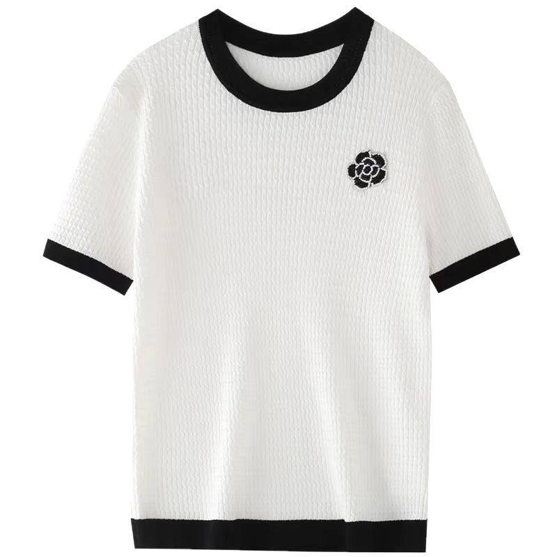 Hochwertiger Freizeit-Sportanzug für Damen, dünner Stil, modisch und modisch, altersreduzierende Hose mit weitem Bein, modisches zweiteiliges Set_voghion.com