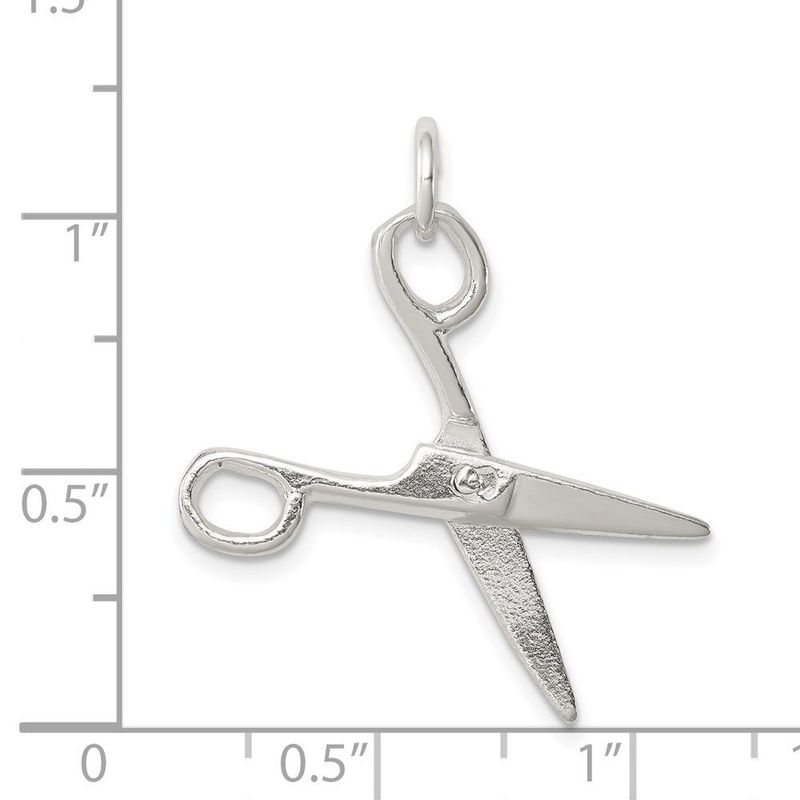 Sterling Silver Scissors Charm_voghion.com