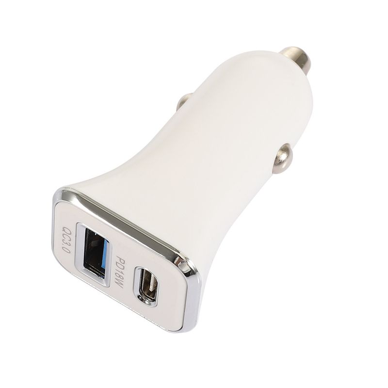 Müzik Festivali 2.4A PD12W cep telefonu Type-C PD+USB araç şarj cihazıyla uyumludur_voghion.com