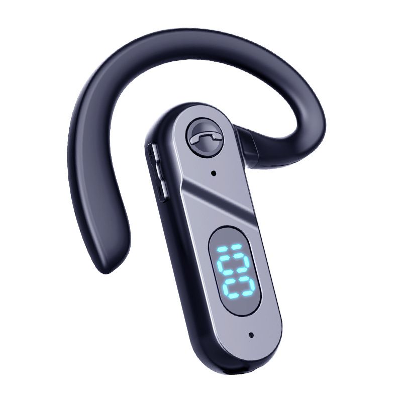 New V28 Bluetooth Earphone Business Digital Display 5.2 Sports Running Outdoor Car_voghion.com