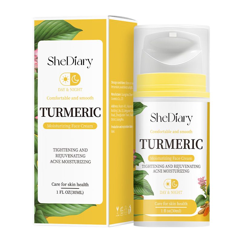 SheDiary Dark English Version Crema Riparatrice alla Curcuma_voghion.com