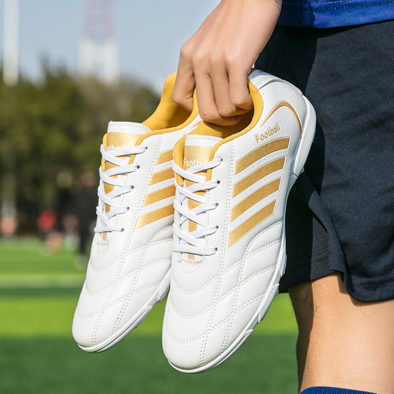 Erwachsene Fußball Schnüraufkleber Männer und Frauen gebrochene Nägel Training Kunstrasen Sportschuhe_voghion.com