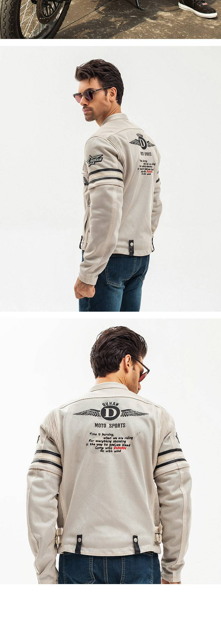 Maglie da corsa NOKO-Dukhan, maglie da moto fuoristrada da uomo e maglie estive in rete per moto._voghion.com