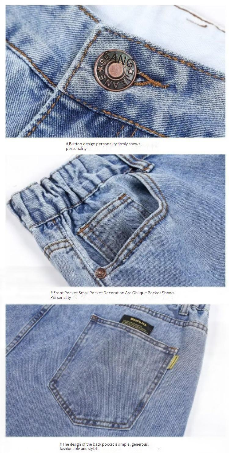Men's Plus-Size Summer Jeans – Stretch Denim Relaxed Fit Straight-Leg Pants For Big & Tall (Up To 48") – Lightweight & Breathable_voghion.com