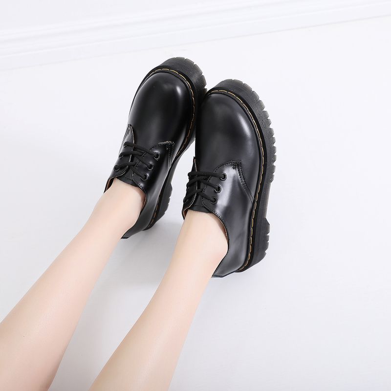 Dikke zool 3-gats Quad Martin schoenen voor dames_voghion.com