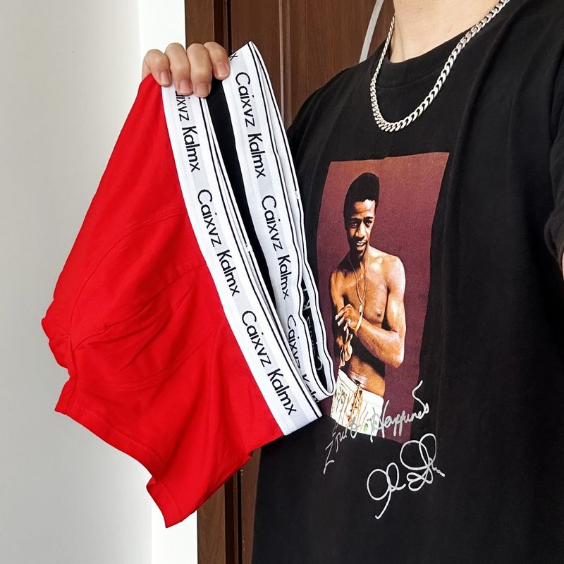 Conjunto de presente de cuecas boxer masculinas de algodão premium - roupa íntima respirável, confortável e sem costura para um estilo de vida ativo (opções de vários pacotes)_voghion.com