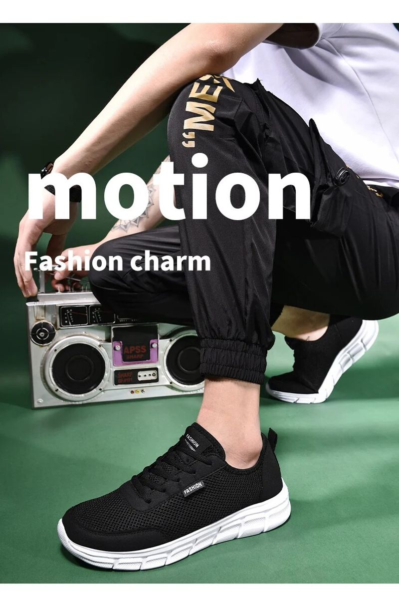 Männer atmungsaktive Outdoor Mesh leichte Turnschuhe männliche Mode 2021 neue bequeme Freizeit Herren schuhe_voghion.com