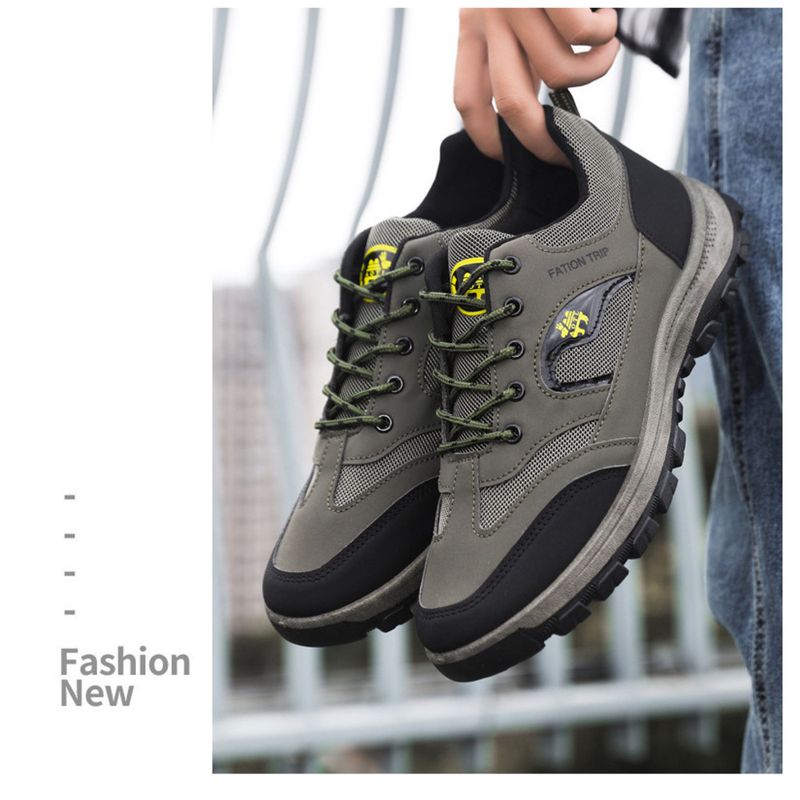 Scarpe da trekking da uomo, in cotone, per autunno e inverno, taglia extra large, casual, sportive, da lavoro, per escursioni all'aperto, da passeggio_voghion.com