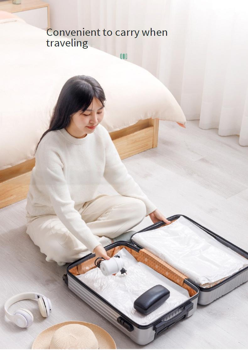 Compression Bag Vacuum Electric Vacuum Pump Universal Pump Small Household Clothes Quilt Portable Storage Bag Electric Pump_voghion.com