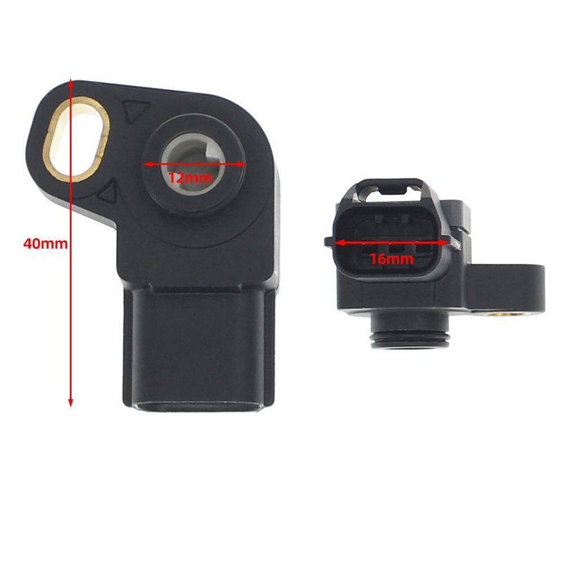 TPS Sensor For Yamaha YBR125 Factor125 XTZ125 EX135 Honda 125 K/E/ED-XTZ125K/E/XE/XK-INTRUDER125 Throttle Position Sensor Motorcycle Sensor Tps_voghion.com