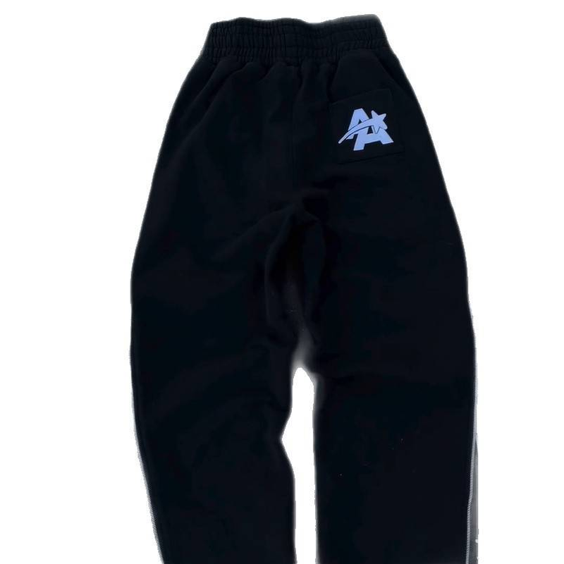 Men's Dark Retro Casual Sweatpants With Lace-Up Detail - Harajuku Street Style Loose Fit Trousers_voghion.com