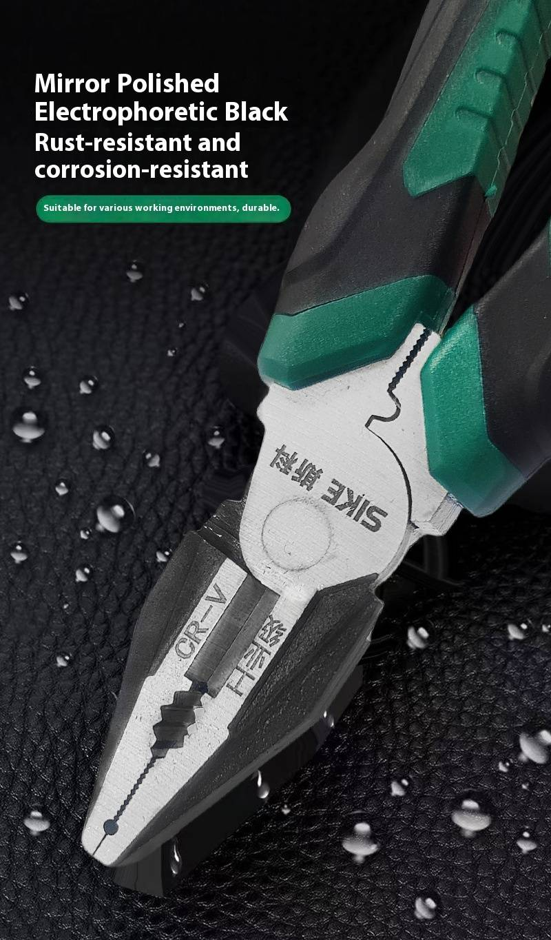 Professional Multi-Function Pliers Set - Carbon Steel Wire Cutters, Needle Nose & Diagonal Cutting Pliers For Electricians, Industrial & DIY Use_voghion.com