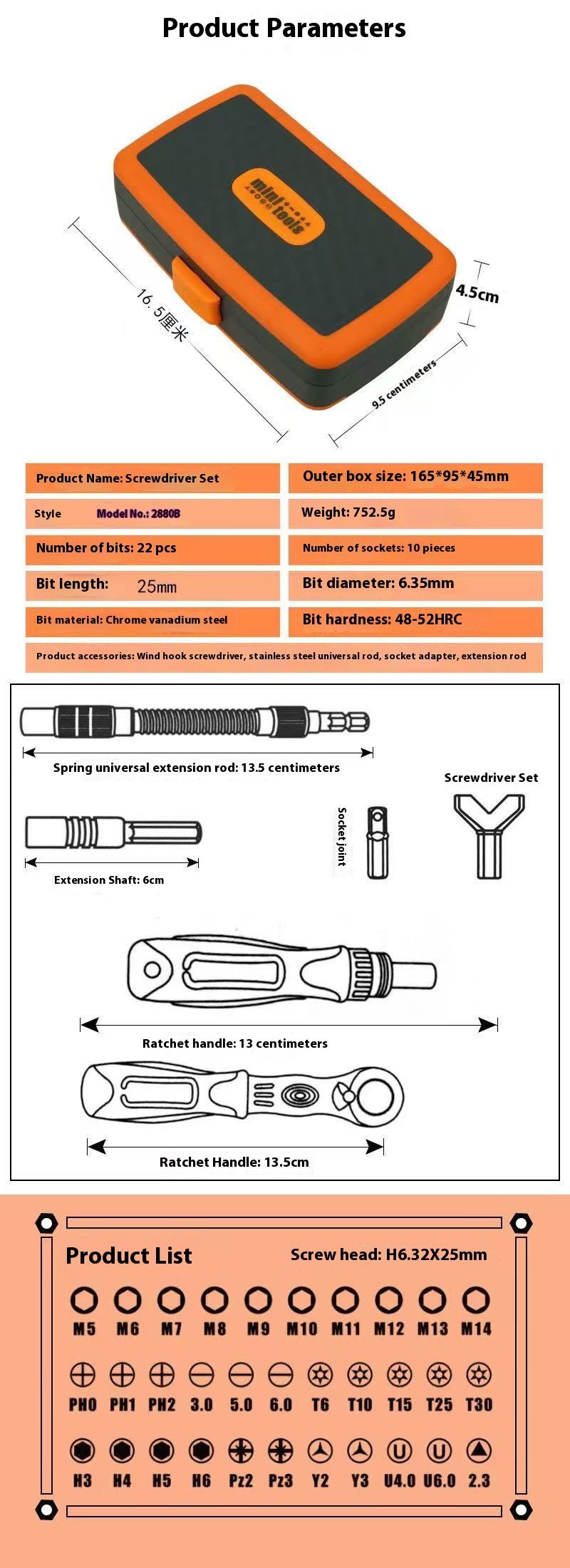 Jeu de tournevis multifonctions à cliquet 38 en 1, sans effort, pour outils de quincaillerie ménagers, boîte à outils pour tournevis_voghion.com