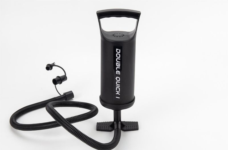 12-Zoll-Schwimmring mit beidseitiger Drehrichtung, aufblasbares Bett, Handluftpumpe_voghion.com