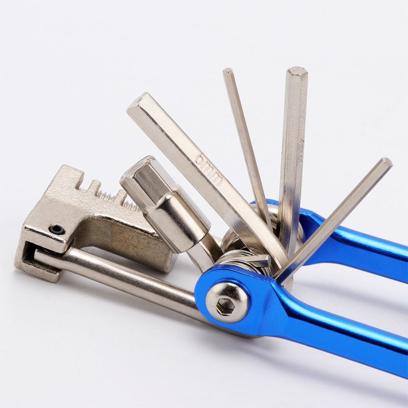 Velosipēdu remonta instrumenti daudzfunkciju remonta instrumenti bez līmes riepu remonta kombināciju komplekts kalnu velosipēdu riepu remonta instrumenti_voghion.com