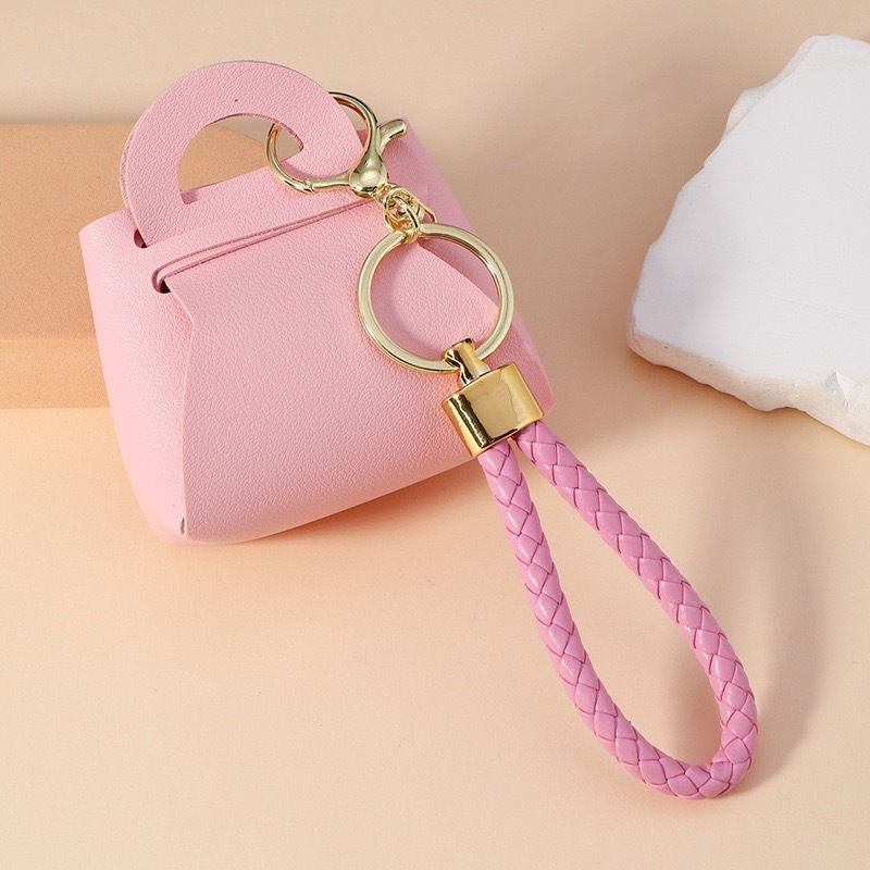 Multi-color Keychain, Change Bag, Hanging Bag, Trinkets, Earphones, Rings, Stud Earrings, Storage Bag._voghion.com