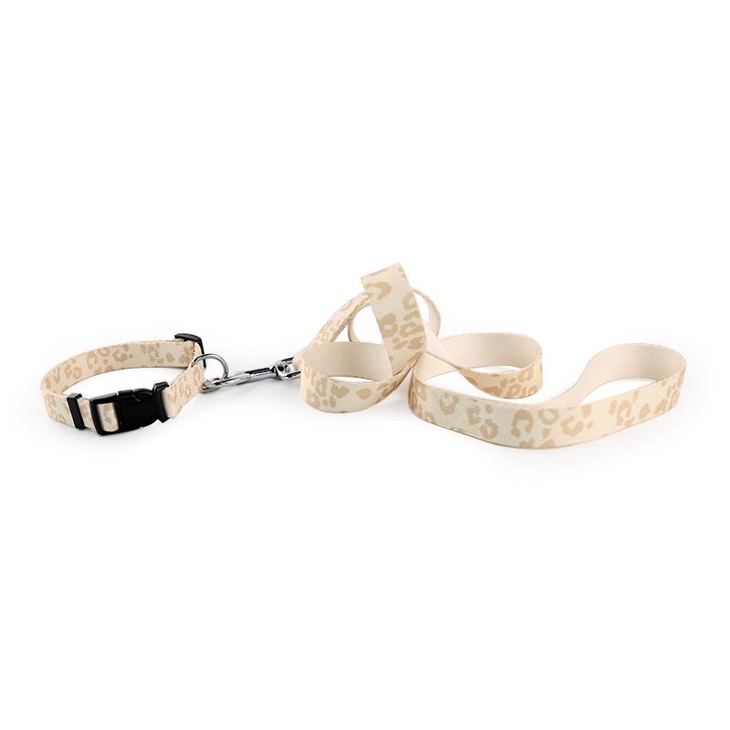 New Pet Printed Leash Hot-Selling Dog Pull Collar Set_voghion.com