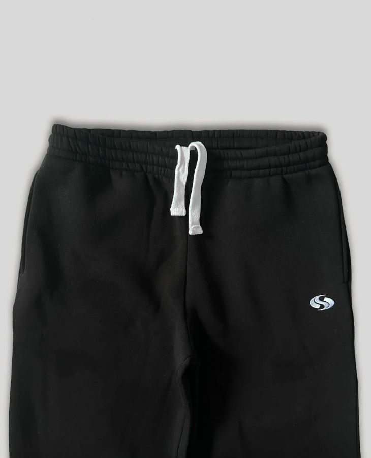 Pantalon de jogging brodé style streetwear pour homme, style hip-hop, décontracté, taille haute, coupe ample, mélange coton-polyester, tendance, unisexe_voghion.com