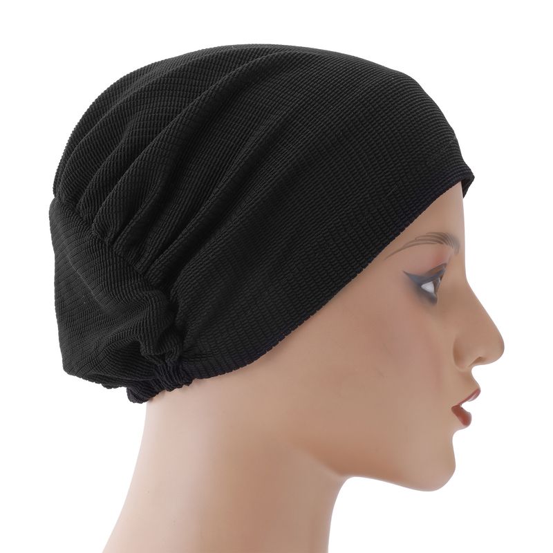 Hui Nationality Summer Hat – Super Elastic Soft Yarn Head Cover, Breathable & Comfortable Women's Bottoming Hat_voghion.com