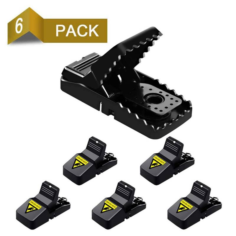 Trampa para ratones de plástico, 1 unidad, trampa para ratones doméstica, exterminador, tablero adhesivo, jaula para ratones_voghion.com
