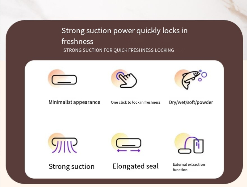 Vacuum Packaging Machine Household Kitchen Mini Small Plastic Sealing Machine Fresh Keeping Machine Automatic Vacuum Sealing Machine_voghion.com