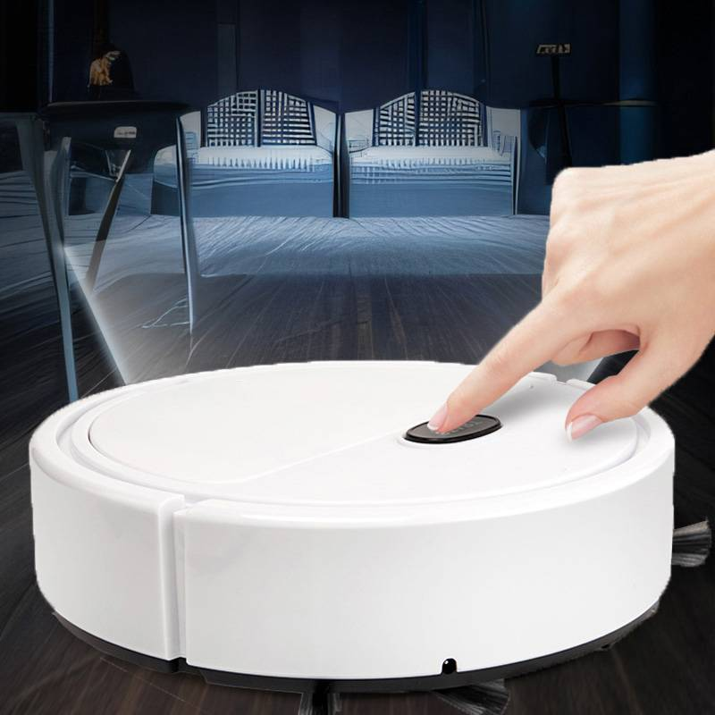 Bien que ce robot balayeur n'ait pas de fonctions intelligentes, il est aussi propre que l'aspirateur et le nettoyage, et il peut facilement faire face à la poussière et aux débris quotidiens_voghion.com