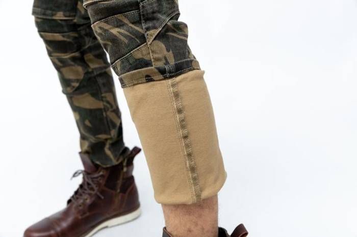 Jeans da motociclista mimetici da uomo e da donna - Pantaloni da motociclista con armatura CE e protezione migliorata per le ginocchia per moto da strada e fuoristrada_voghion.com