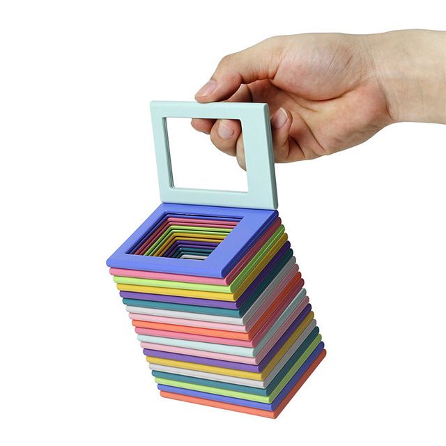 1/5/10/20pc Magnetic Photo For Fujifilm Instax Mini Film Paper Double Sided Fridge Picture Frame Magnet Artwork_voghion.com