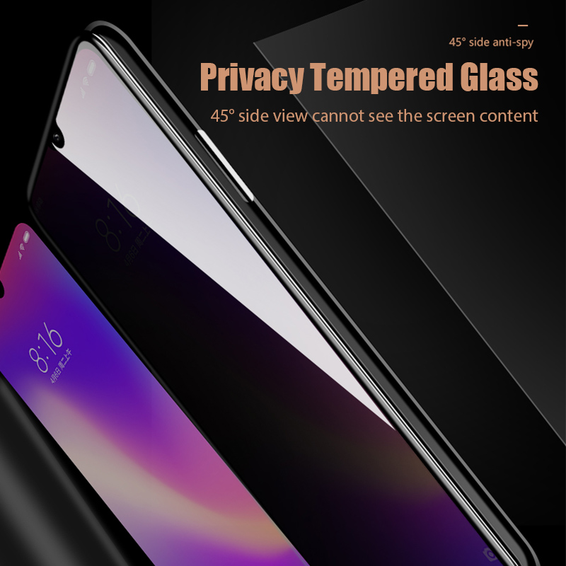 1-2PC Anti Spy Screen Saver for Xiaomi Hongmi Note 10 9 8 Pro 9s 9t 8T 8 7 10s 9A 9 9C Poco X3 Pro M3 F3 F2_voghion.com