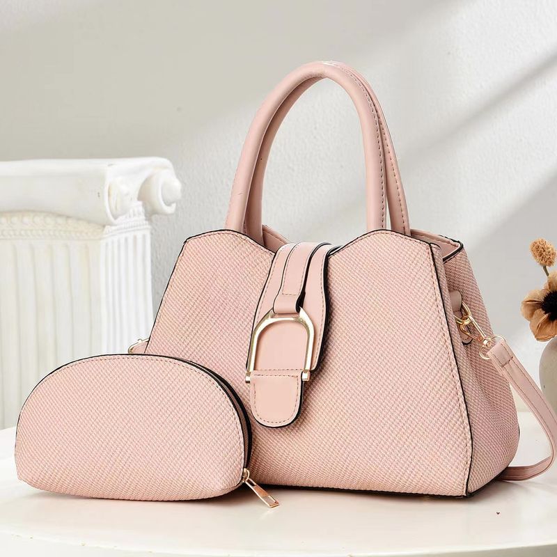 Women's Bags Two Piece Mother And Child Bag New Temperament Handbag Fashionable Simple Texture Shoulder Bag_voghion.com