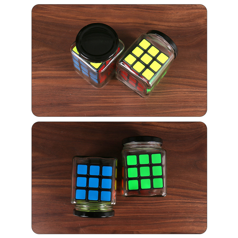 Zaubertricks mit Würfel in der Flasche – Neuheit: Illusionswürfel verschwindet – Zauberrequisiten – Magischer Trickwürfel für Partys_voghion.com