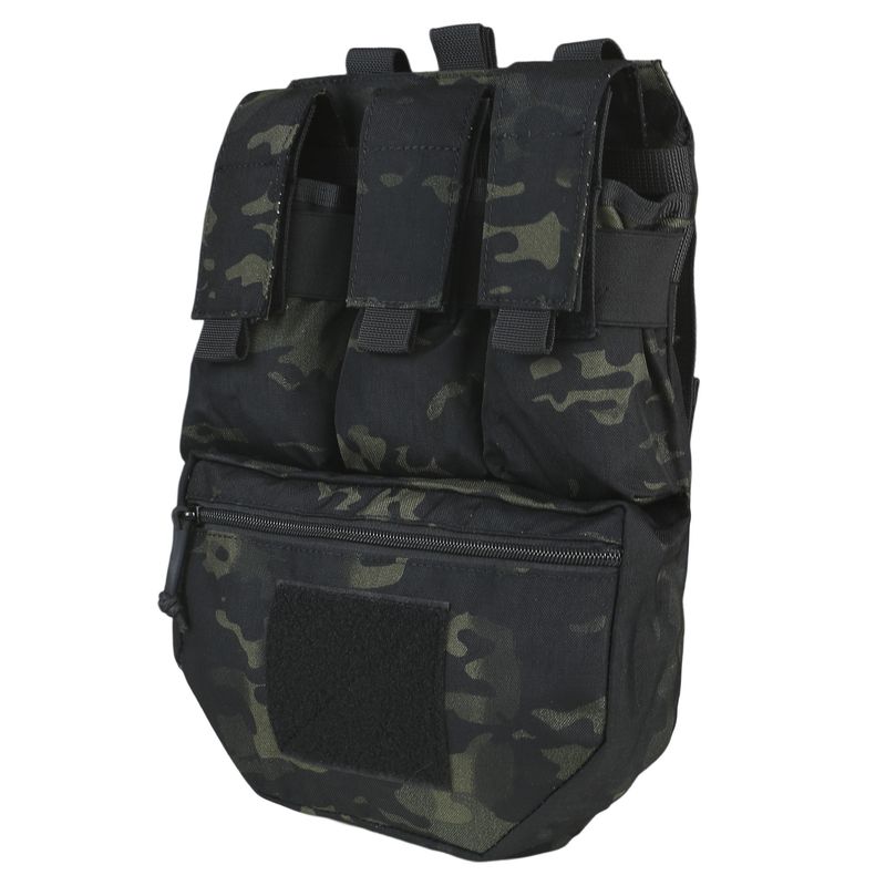1000D Polyester Tactical Hydration Pack - Foldable Helmet-Compatible Backpack With 3L Water Bladder_voghion.com