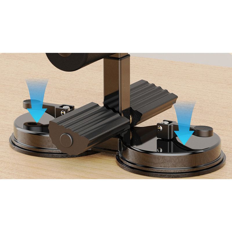 Verbreitertes Sit-Up-Hilfsgerät für den Heimgebrauch, Bauchmuskeltraining für Männer und Frauen, Bauchmuskeltraining, Fitnessgerät mit Saugnapf_voghion.com