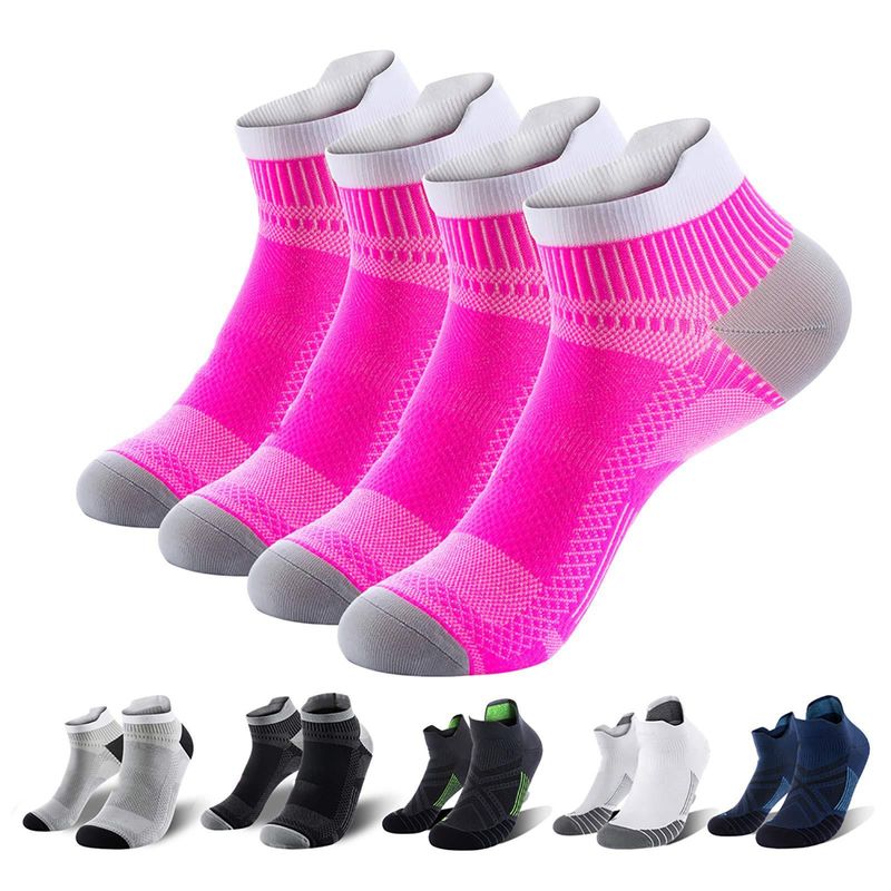 Women's Socks Outdoor Sports Socks Running Socks Autumn And Winter Non Slip Shock Absorbing Socks Men And Women Casual Short Socks_voghion.com