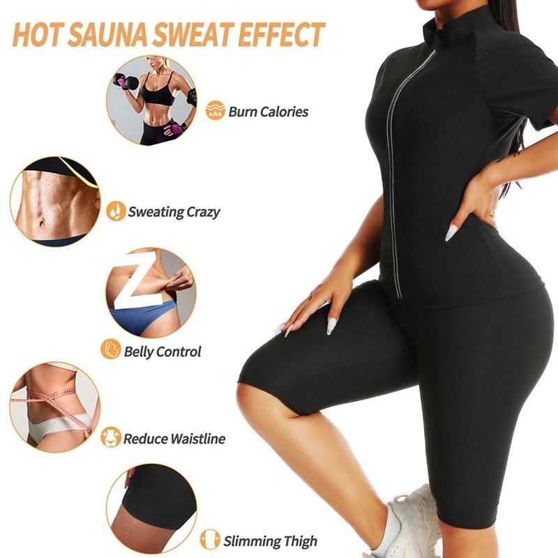 Damenbekleidung, Premium-Trainingsanzug für Damen – atmungsaktives Trainingsoutfit mit reflektierendem Reißverschluss und bequemer Passform für Fitnessstudio, Laufen und Gewichtsabnahme_voghion.com