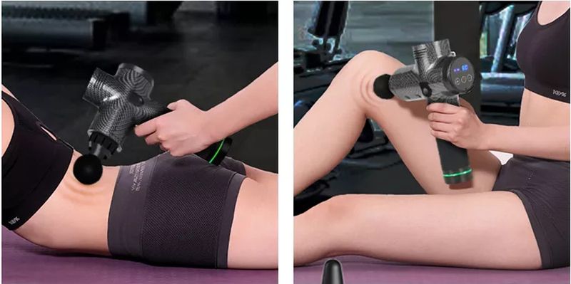 USB Mini hine lihaste lõdvestamise vibreeriv varras massaažiseadmete kaela haaramise fasciapüstol_voghion.com