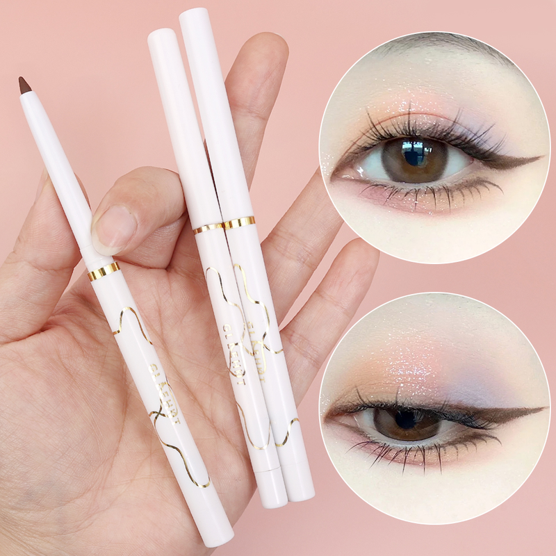 Waterproof ultra-thin liquid eyeliner pencil gel pencil fat dry mooth eyeliner pen lating eyelah pen Korean_voghion.com
