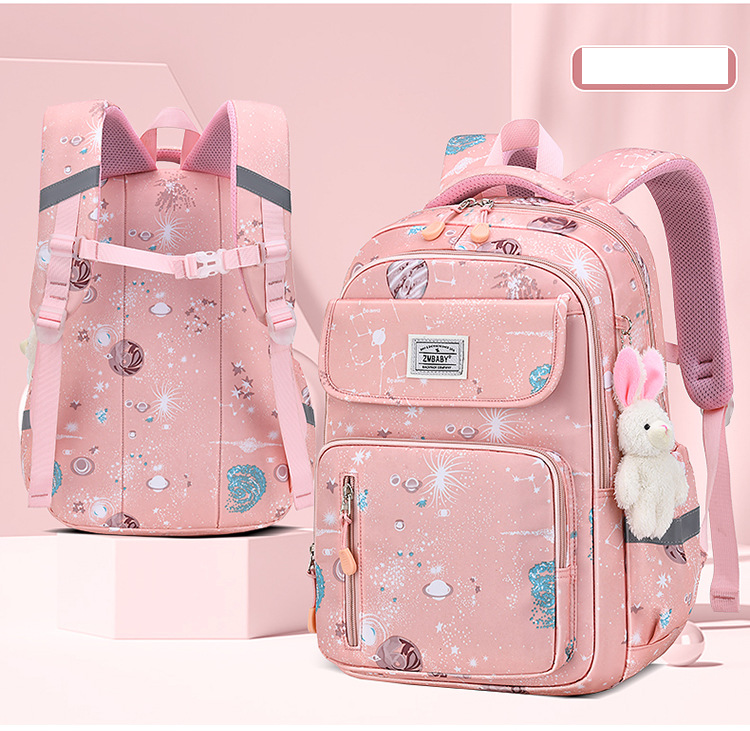 Sesame Babys nye skolesekk for elever på barneskolen, søt barnesekk for jenter i 1.-3.-6. klasse, lett og uformell ryggsekk_voghion.com