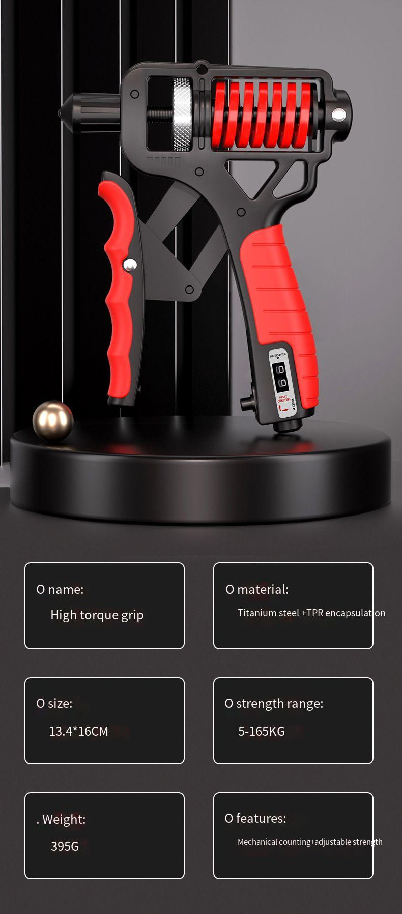 Grip Strengthener For Men And Women Finger Strength Device Professional Hand Strength Training Adjustable Counting Arm Muscle Trainer_voghion.com