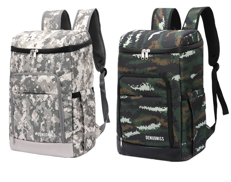 Insulated Backpack Cooler – 23L-28L Waterproof Oxford Picnic Bag For Camping, Beach & Tailgating, Foldable & Portable With Multi-Color Options_voghion.com