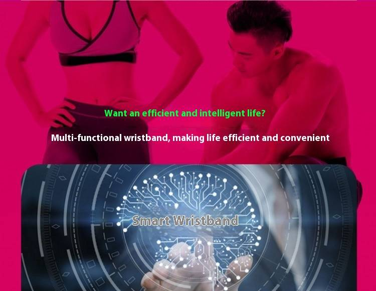116Plus Smart Fitness Tracker With Heart Rate & Blood Pressure Monitor, Bluetooth Step Counter, IP67 Waterproof_voghion.com