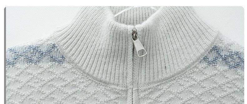 Maglione oversize da uomo con colletto a camicia - Pullover in maglia alla moda, vestibilità ampia, per autunno e inverno, abbigliamento casual minimalista in tinta unita_voghion.com