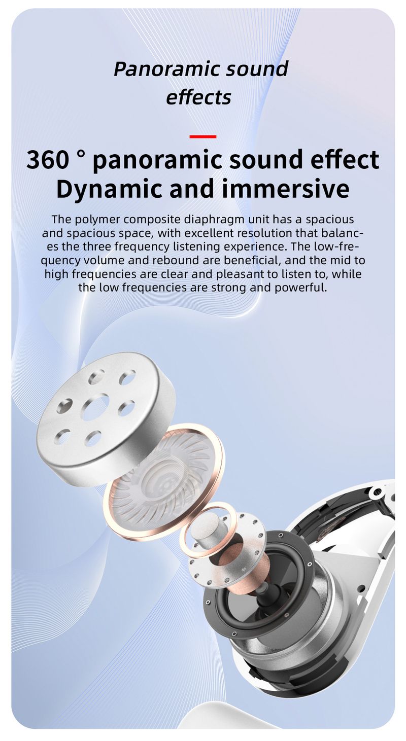 K02 Wireless Bluetooth Over-Ear Cross-border Intelligent AI Translation Sports Long-Range Noise-Canceling Headphones_voghion.com