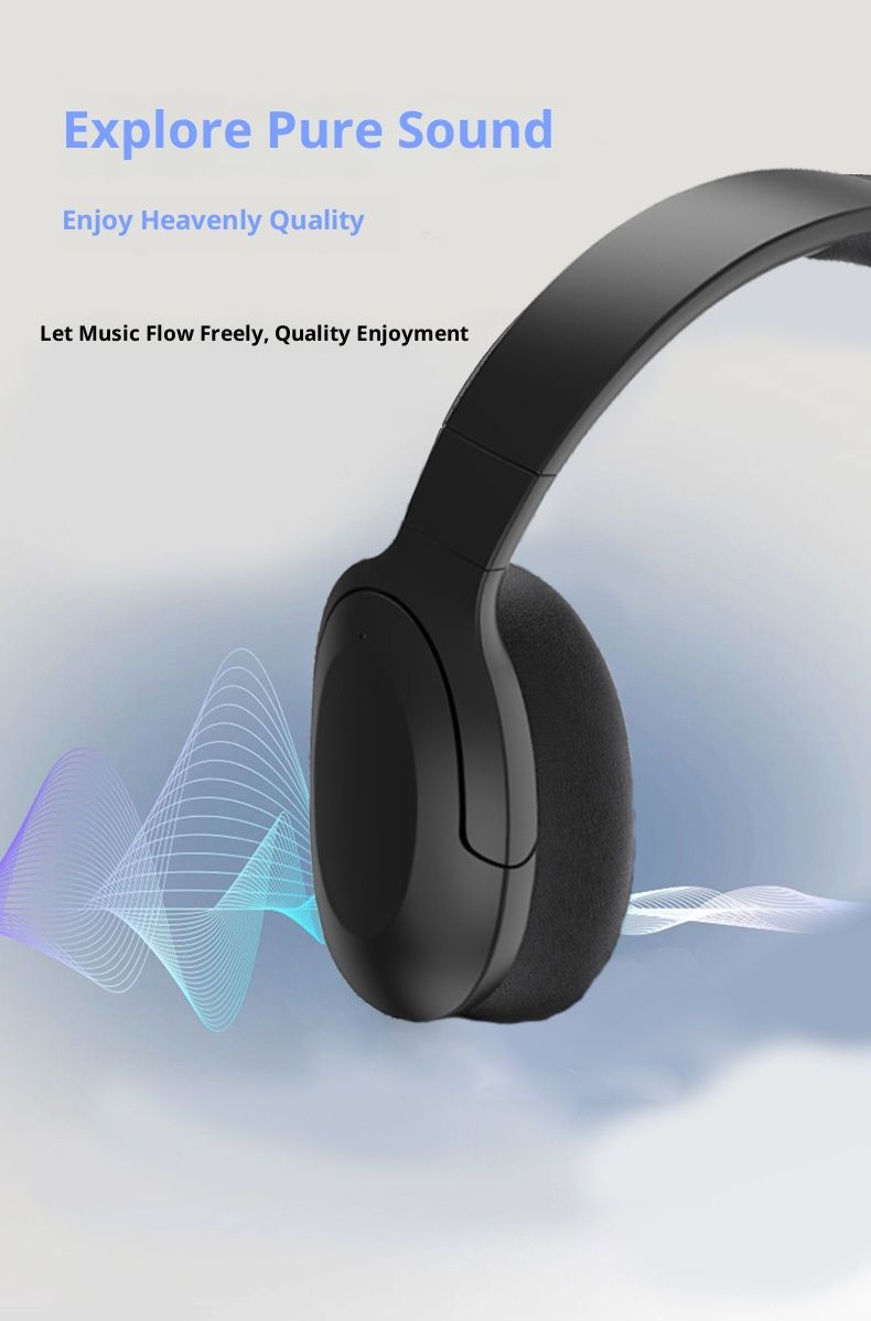 Bluetooth-Kopfhörer – Kabellos, Over-Ear, HD-Sound, integriertes Mikrofon, 8 Stunden Akkulaufzeit, leichtes, faltbares Design (Schwarz/Rosa-Grau/Beige/Grau)_voghion.com