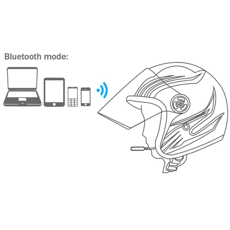 Motor bezvadu Bluetooth austiņas motocikla ķiverei austiņas austiņu skaļrunis brīvroku mūzika_voghion.com