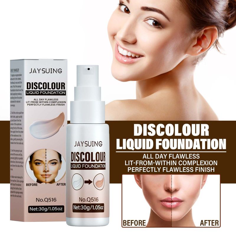 Jayswing Hautfarbe Flüssige Grundierung Aufhellung Tragbarer Concealer ist langlebig und nicht leicht zu verblassen warm_voghion.com