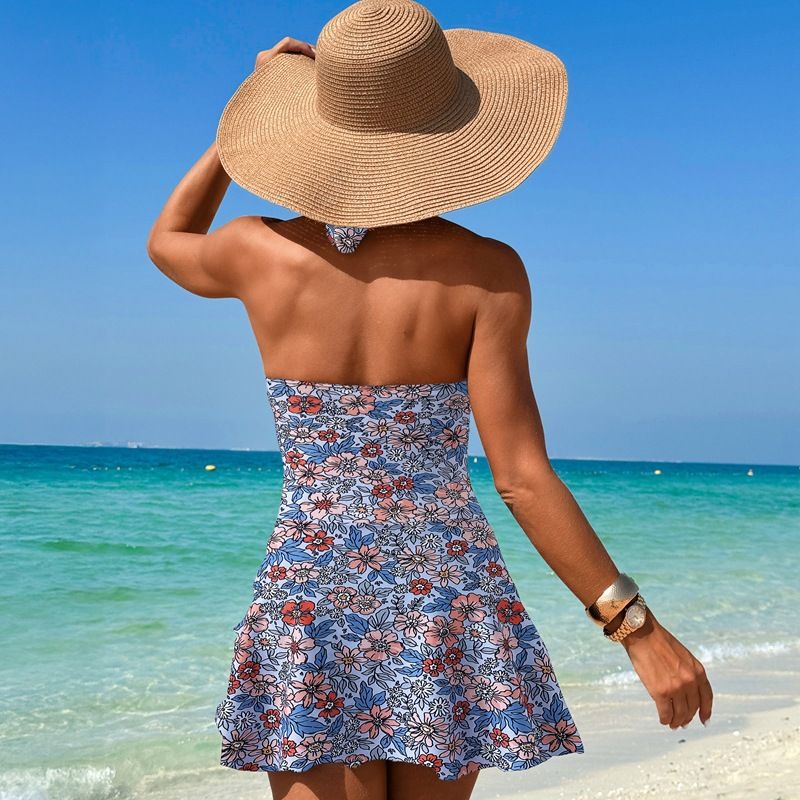 Maillot de bain une pièce à séchage rapide pour femmes, nouvelle collection de maillots de bain conservateurs et amincissants Huludao Hot Spring_voghion.com