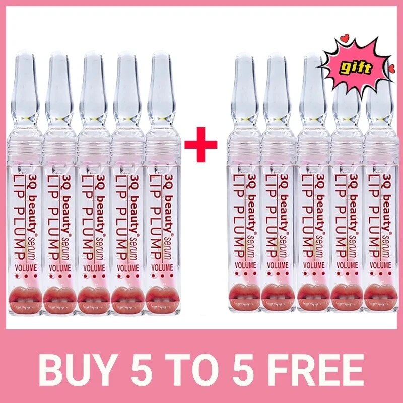 Suero de brillo labial voluminizador instantáneo con aceite realzador y potenciador extremo que nutre y humecta los labios de forma sexy y antiarrugas. El más popular de 2024_voghion.com